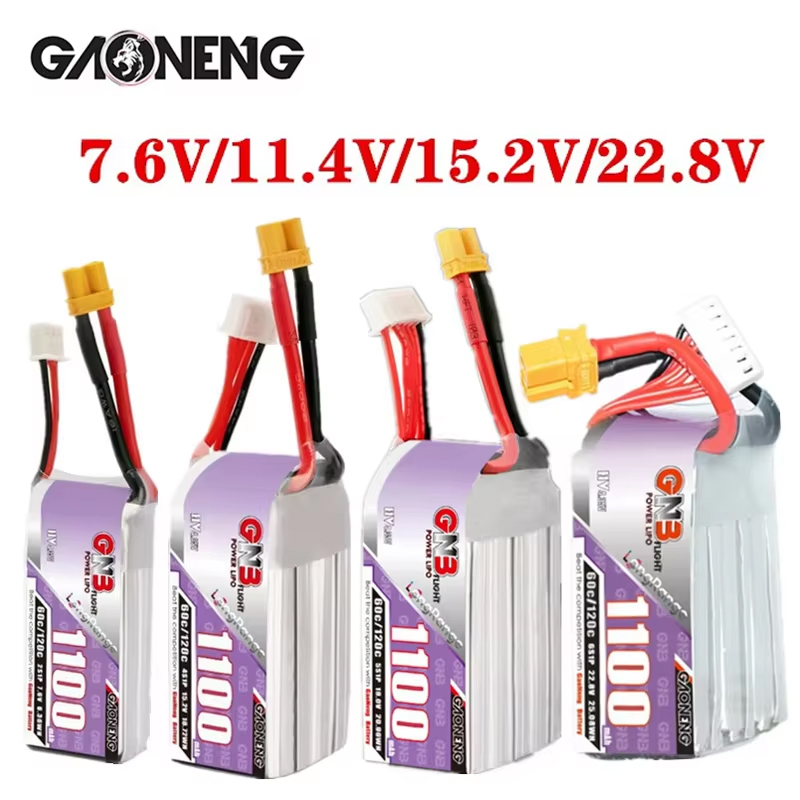 Drone Battery Lipo - Pin Lipo GNB 1100mAh 2S 3S