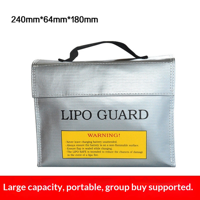 Lipo Guard Fireproof Flame Ret - đánh giá và giá Drone Battery Bag