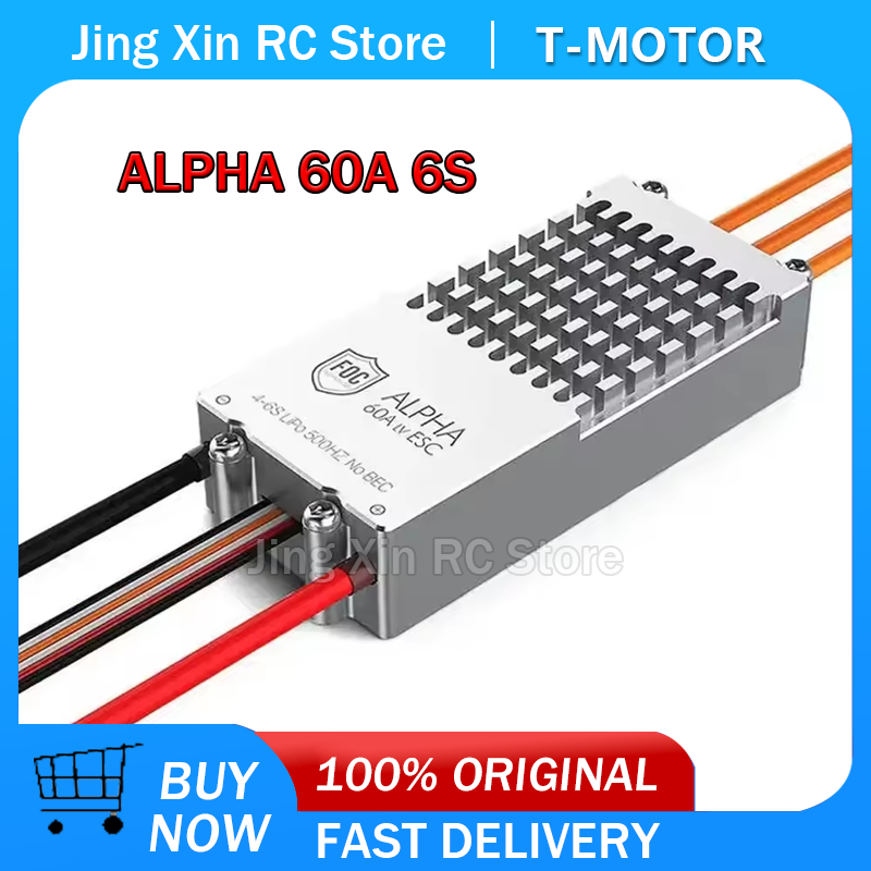 T-Motor ALPHA 60A 6S FOC ESC - - đánh giá và giá Drone Battery High Voltage