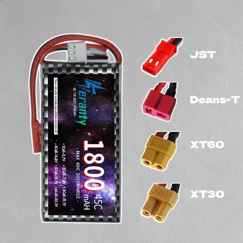 TERANTY 2S 3S 4S 1800mAh Lipo  - đánh giá và giá Drone Battery Lipo