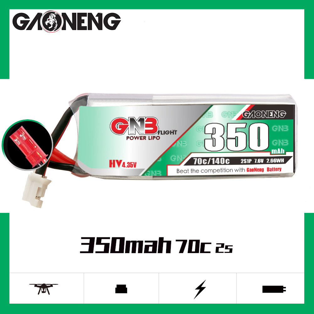 Pin Lipo GAONENG GNB 2S 7.6V 3 - đánh giá và giá Drone Battery Lipo